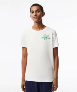 Lacoste Golf-Men'S Golf Regular Fit Organic Cotton T-Shirt