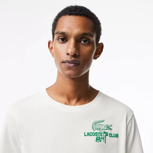 Lacoste Golf-Men'S Golf Regular Fit Organic Cotton T-Shirt