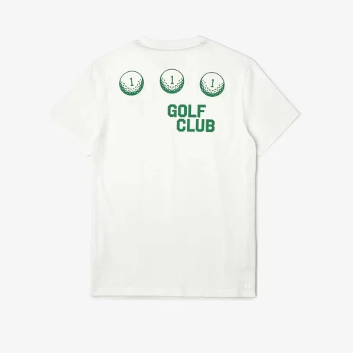 Lacoste Golf-Men'S Golf Regular Fit Organic Cotton T-Shirt