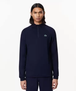 Lacoste Golf-Men'S Golf Sweatshirt With Inset Crew Neck