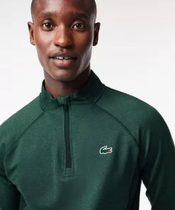 Lacoste Golf-Men'S Golf Sweatshirt With Inset Crew Neck