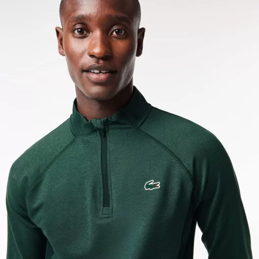 Lacoste Golf-Men'S Golf Sweatshirt With Inset Crew Neck