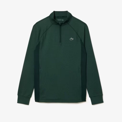 Lacoste Golf-Men'S Golf Sweatshirt With Inset Crew Neck