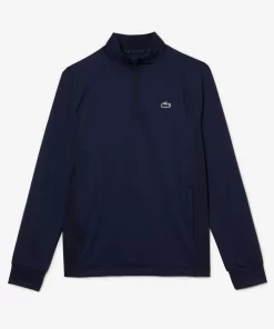 Lacoste Golf-Men'S Golf Sweatshirt With Inset Crew Neck