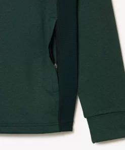 Lacoste Golf-Men'S Golf Sweatshirt With Inset Crew Neck