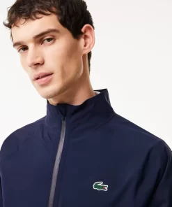 Lacoste Golf-Men'S Golf Zip-Close Waterproof Windbreaker