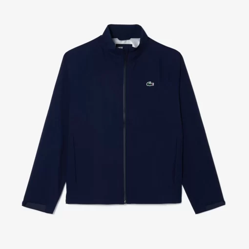 Lacoste Golf-Men'S Golf Zip-Close Waterproof Windbreaker