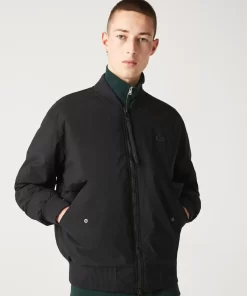 Lacoste Jackets & Coats-Men'S Insulated Padded Bomber Jacket