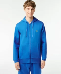 Lacoste Sweatshirts-Men'S Kangaroo Pocket Fleece Zipped Hoodie