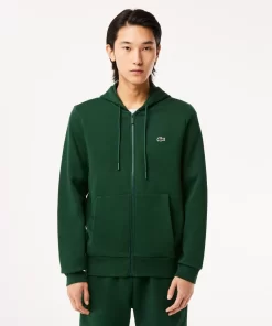 Lacoste Sweatshirts-Men'S Kangaroo Pocket Fleece Zipped Hoodie