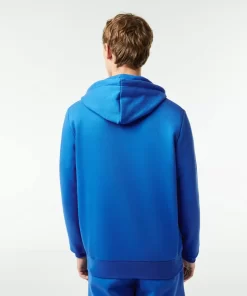 Lacoste Sweatshirts-Men'S Kangaroo Pocket Fleece Zipped Hoodie