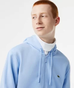 Lacoste Sweatshirts-Men'S Kangaroo Pocket Fleece Zipped Hoodie