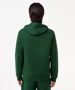 Lacoste Sweatshirts-Men'S Kangaroo Pocket Fleece Zipped Hoodie