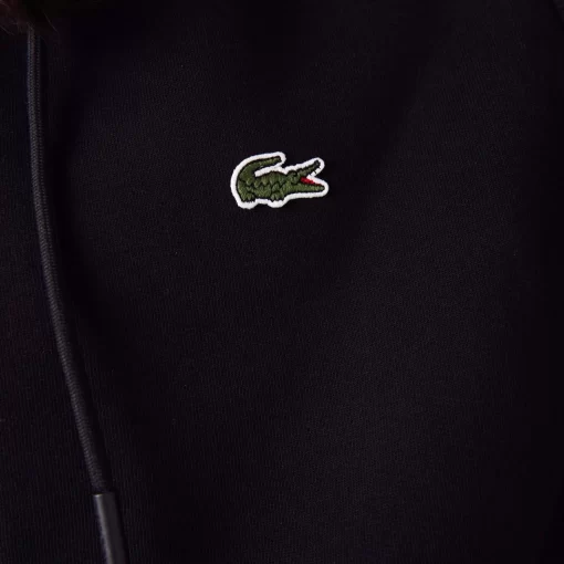 Lacoste Sweatshirts-Men'S Kangaroo Pocket Fleece Zipped Hoodie