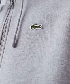 Lacoste Sweatshirts-Men'S Kangaroo Pocket Fleece Zipped Hoodie