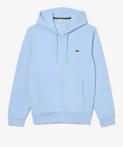 Lacoste Sweatshirts-Men'S Kangaroo Pocket Fleece Zipped Hoodie