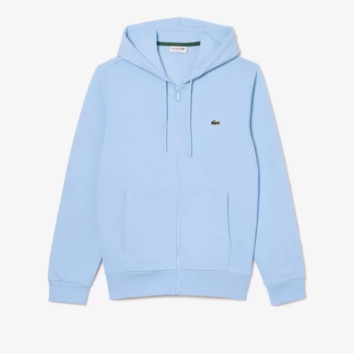 Lacoste Sweatshirts-Men'S Kangaroo Pocket Fleece Zipped Hoodie