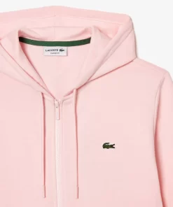 Lacoste Sweatshirts-Men'S Kangaroo Pocket Fleece Zipped Hoodie