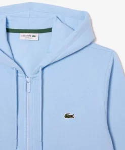 Lacoste Sweatshirts-Men'S Kangaroo Pocket Fleece Zipped Hoodie