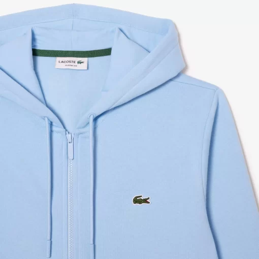 Lacoste Sweatshirts-Men'S Kangaroo Pocket Fleece Zipped Hoodie