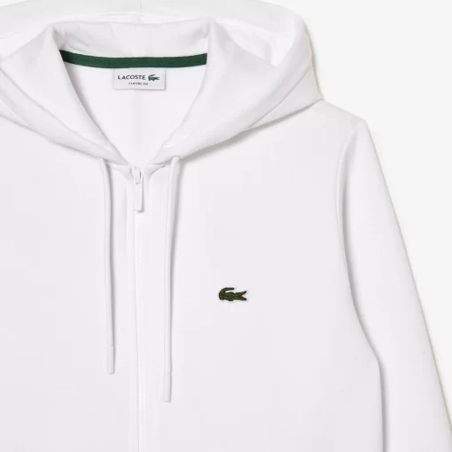 Lacoste Sweatshirts-Men'S Kangaroo Pocket Fleece Zipped Hoodie