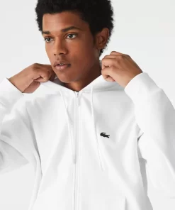 Lacoste Sweatshirts-Men'S Kangaroo Pocket Fleece Zipped Hoodie