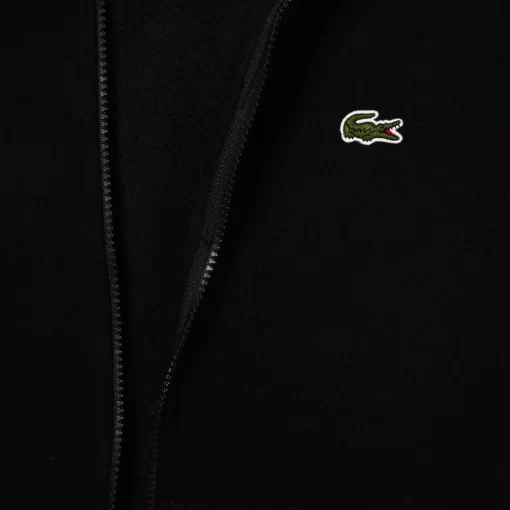 Lacoste Sweatshirts-Men'S Kangaroo Pocket Fleece Zipped Hoodie