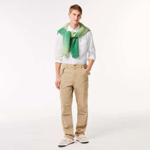 Lacoste Shirts-Men'S Linen Shirt