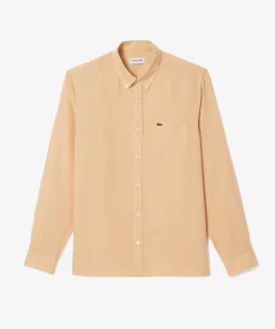 Lacoste Shirts-Men'S Linen Shirt