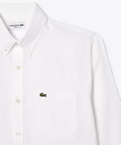 Lacoste Shirts-Men'S Linen Shirt