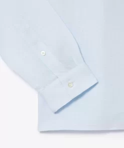 Lacoste Shirts-Men'S Linen Shirt