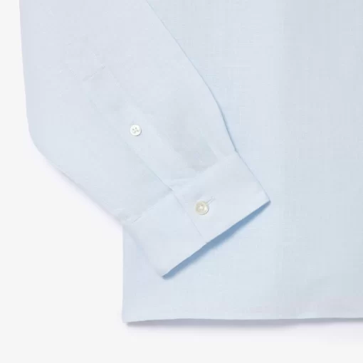 Lacoste Shirts-Men'S Linen Shirt