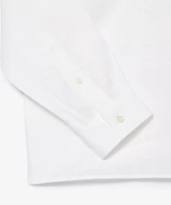 Lacoste Shirts-Men'S Linen Shirt