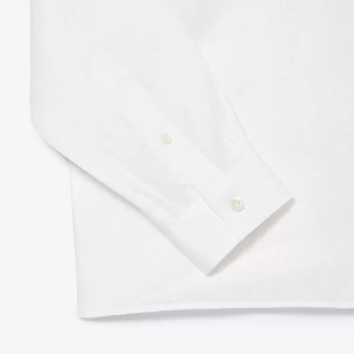 Lacoste Shirts-Men'S Linen Shirt