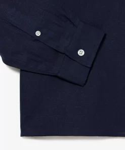 Lacoste Shirts-Men'S Linen Shirt