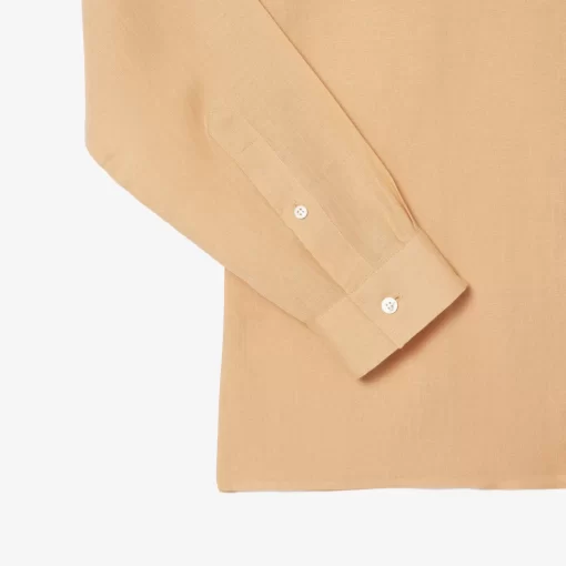 Lacoste Shirts-Men'S Linen Shirt