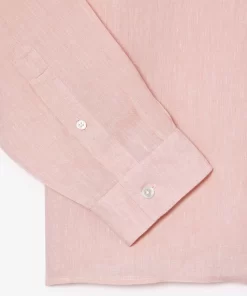 Lacoste Shirts-Men'S Linen Shirt