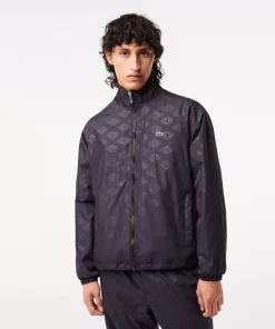 Lacoste Jackets & Coats-Men'S Monogram Print Track Jacket