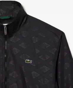 Lacoste Jackets & Coats-Men'S Monogram Print Track Jacket