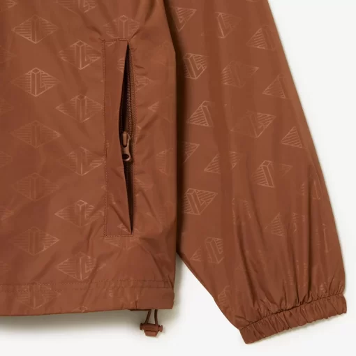 Lacoste Jackets & Coats-Men'S Monogram Print Track Jacket