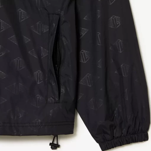 Lacoste Jackets & Coats-Men'S Monogram Print Track Jacket