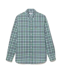 Lacoste Shirts-Men'S Organic Cotton Check Shirt