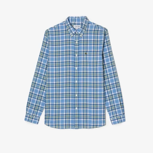 Lacoste Shirts-Men'S Organic Cotton Check Shirt