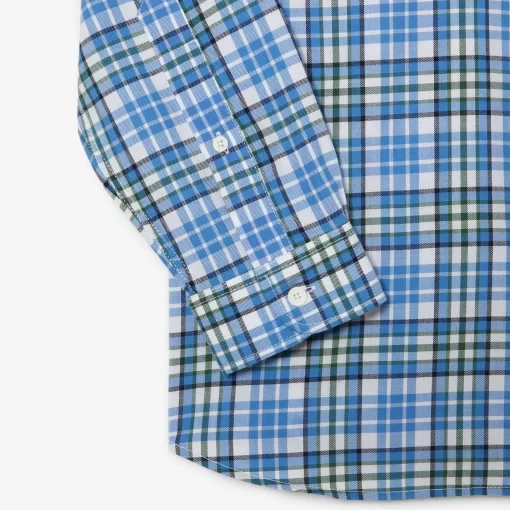 Lacoste Shirts-Men'S Organic Cotton Check Shirt