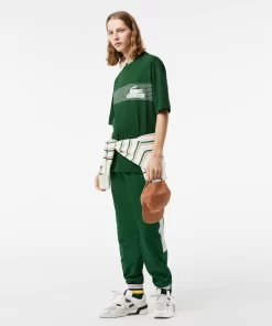 Lacoste T-Shirts-Men'S Oversize Fit Tennis Print T-Shirt