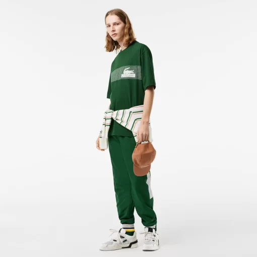 Lacoste T-Shirts-Men'S Oversize Fit Tennis Print T-Shirt