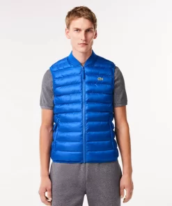 Lacoste Jackets & Coats-Men'S Padded Water-Repellent Vest Jacket