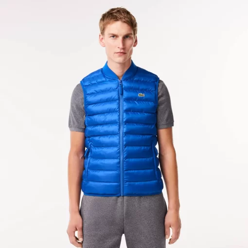 Lacoste Jackets & Coats-Men'S Padded Water-Repellent Vest Jacket