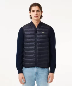 Lacoste Jackets & Coats-Men'S Padded Water-Repellent Vest Jacket