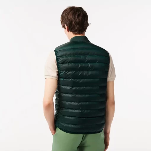 Lacoste Jackets & Coats-Men'S Padded Water-Repellent Vest Jacket